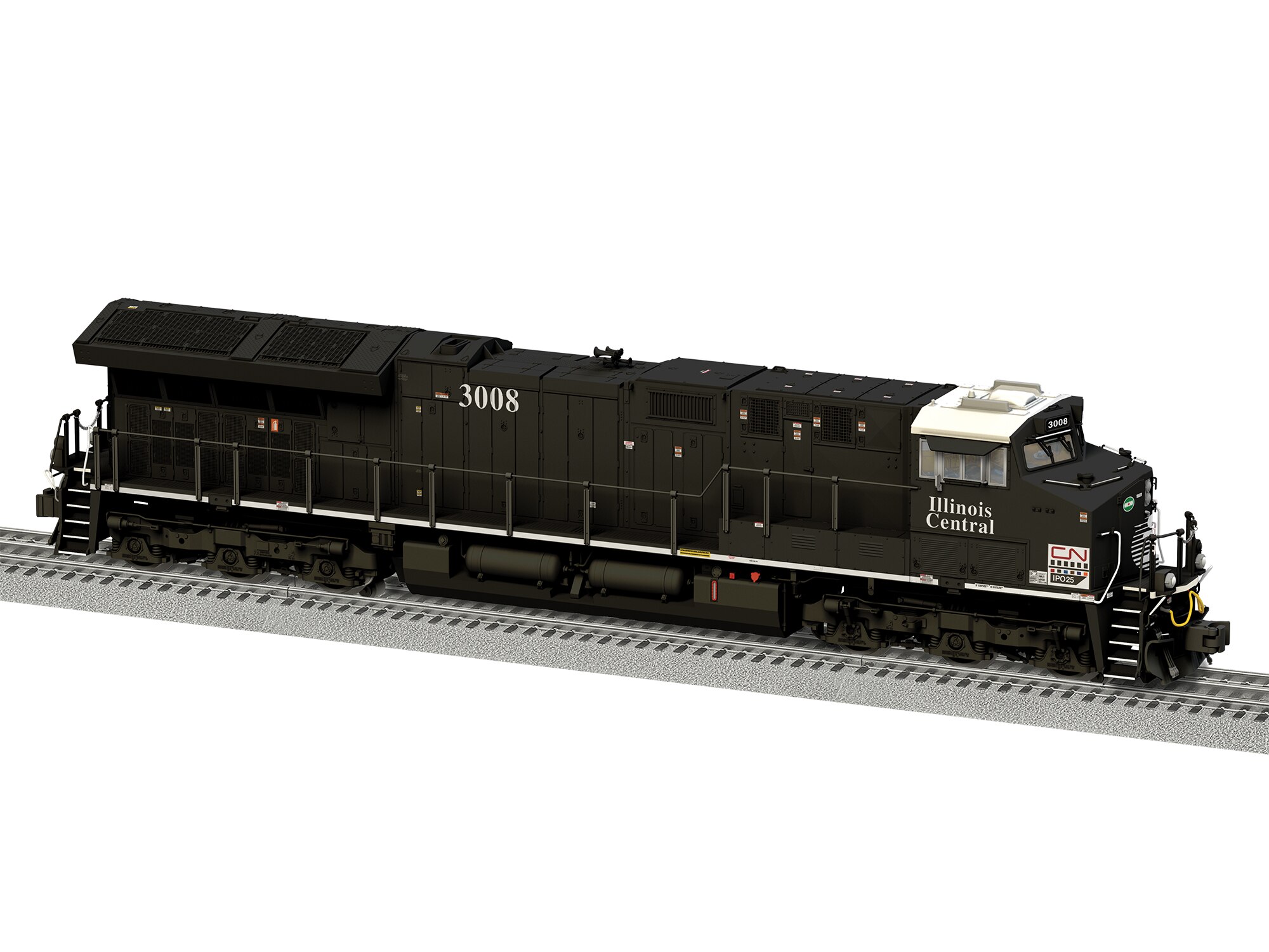 CN/Illinois Central Non-Powered ET44 #3008